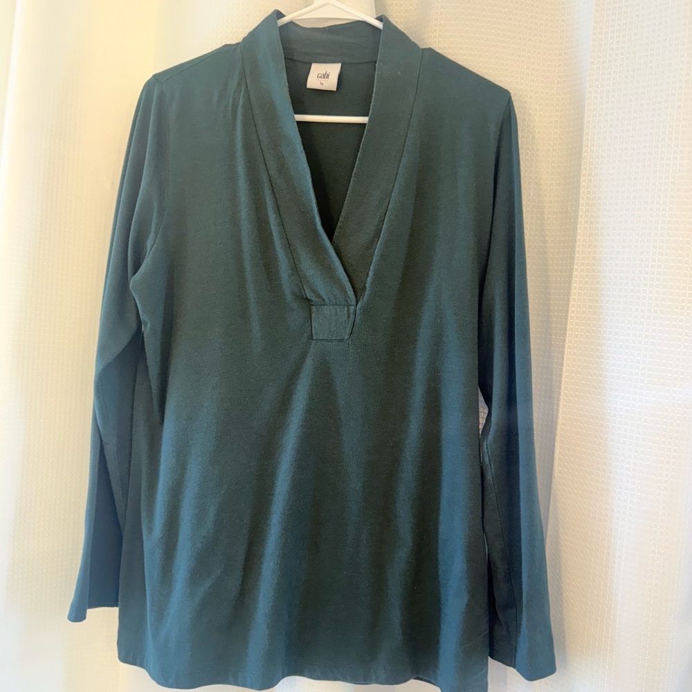 Cabi brand, woman size L, tunic, long sleeve, v-neck